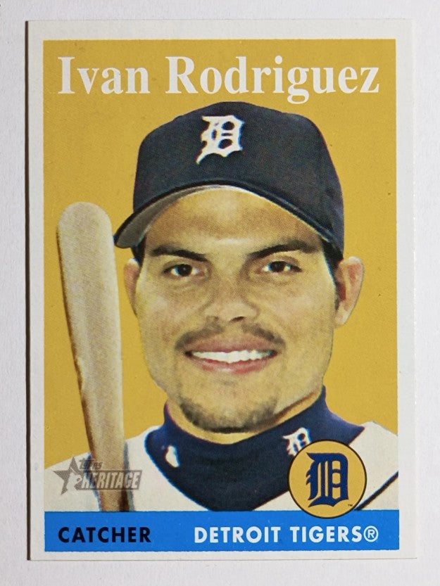 2007 Topps Heritage #370 Ivan Rodriguez
