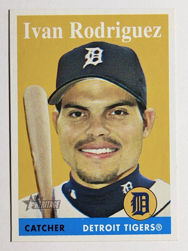 2007 Topps Heritage #370 Ivan Rodriguez