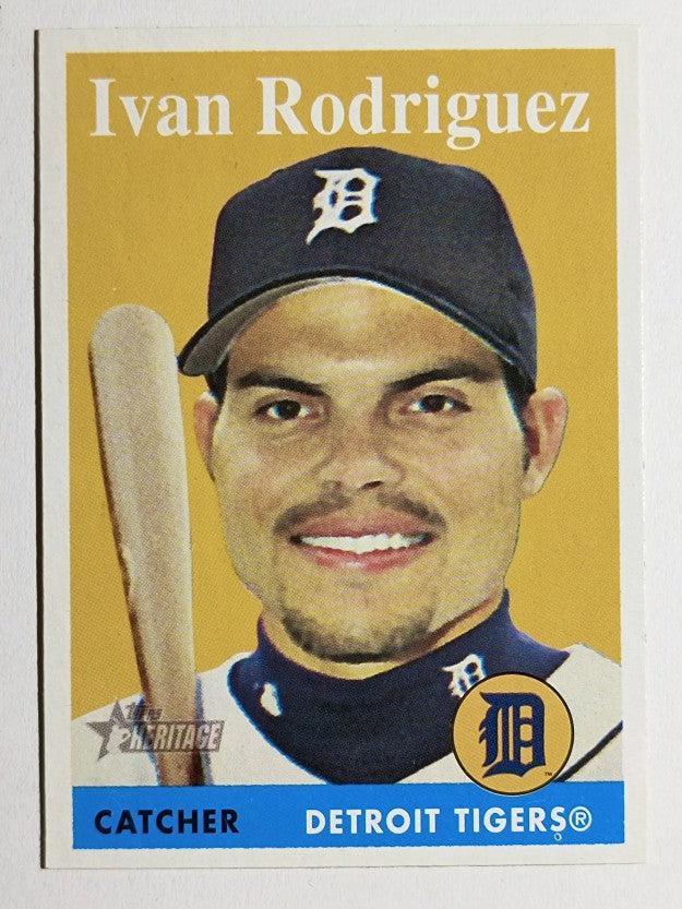 2007 Topps Heritage #370 Ivan Rodriguez