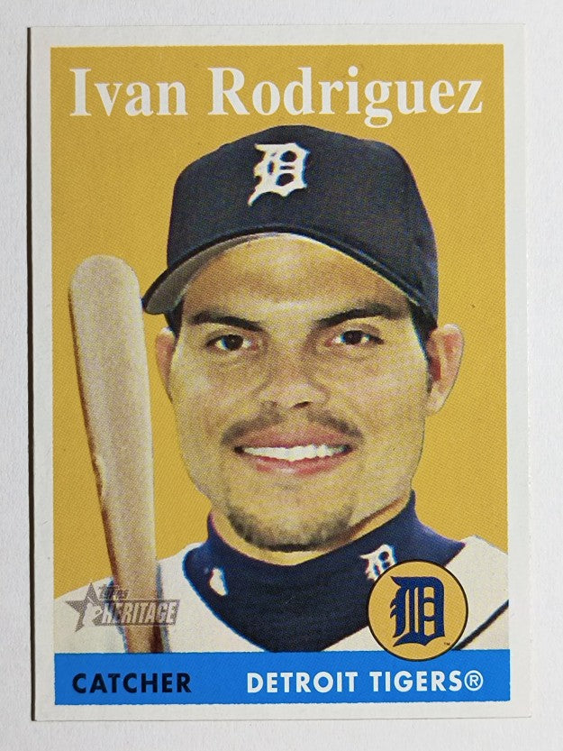 2007 Topps Heritage #370 Ivan Rodriguez