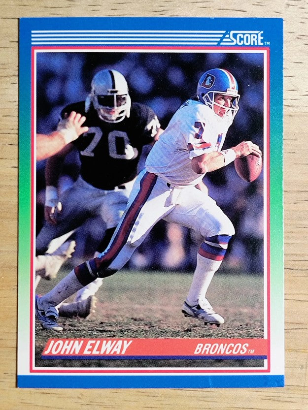 1990 Score #25 John Elway