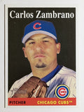 2007 Topps Heritage #372 Carlos Zambrano
