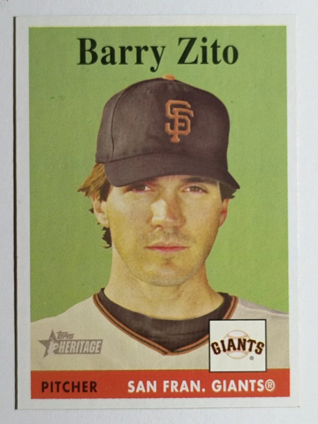 2007 Topps Heritage #379 Barry Zito