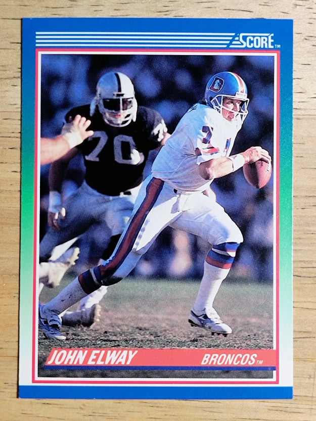 1990 Score #25 John Elway