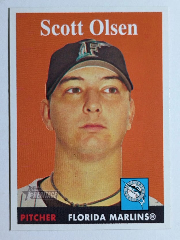 2007 Topps Heritage #385 Scott Olsen