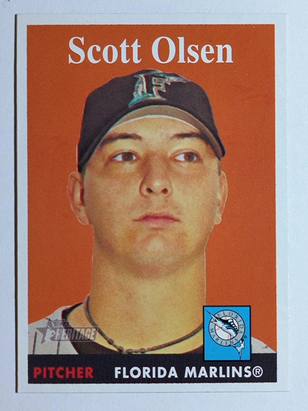 2007 Topps Heritage #385 Scott Olsen
