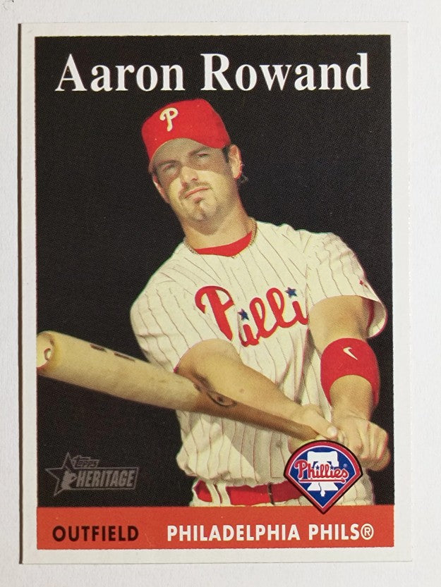 2007 Topps Heritage #387 Aaron Rowand