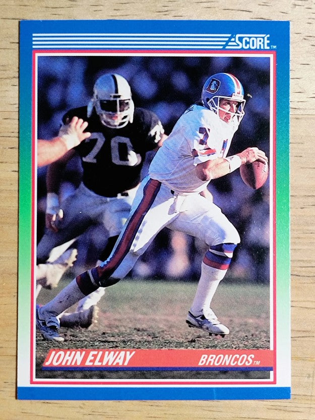 1990 Score #25 John Elway