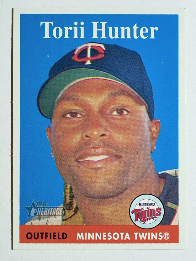2007 Topps Heritage #404 Torii Hunter