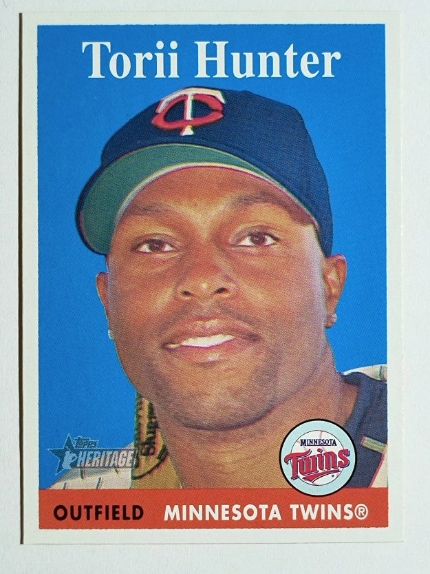 2007 Topps Heritage #404 Torii Hunter