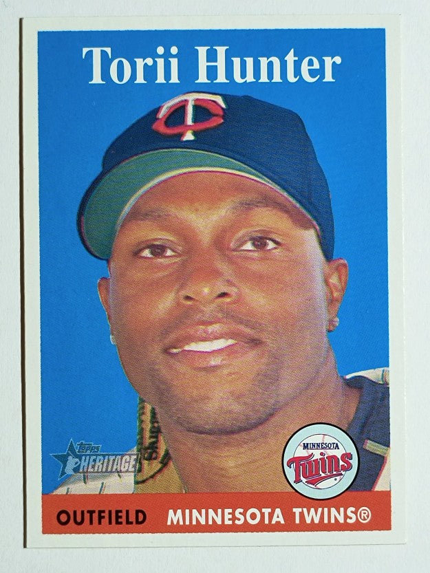 2007 Topps Heritage #404 Torii Hunter