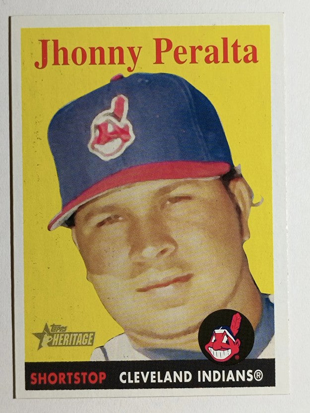 2007 Topps Heritage #416 Jhonny Peralta