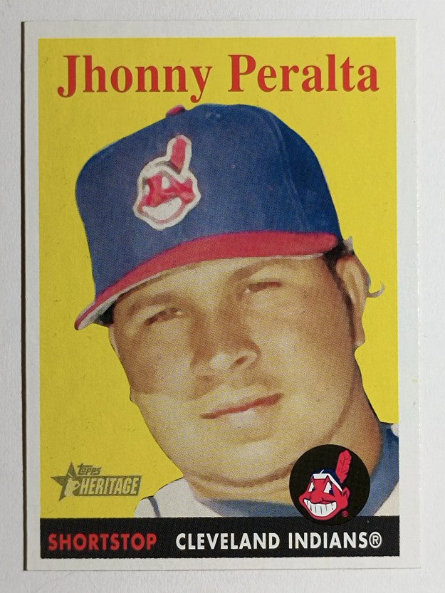 2007 Topps Heritage #416 Jhonny Peralta