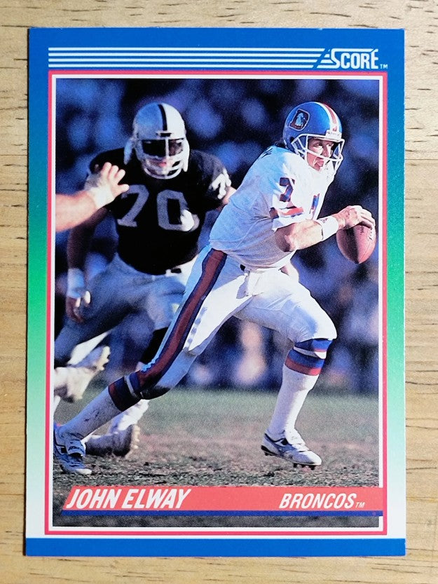 1990 Score #25 John Elway