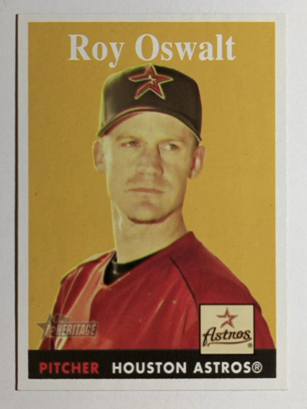 2007 Topps Heritage #423 Roy Oswalt