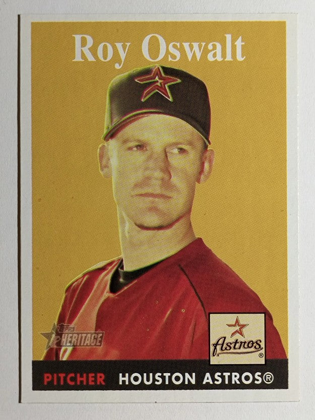 2007 Topps Heritage #423 Roy Oswalt