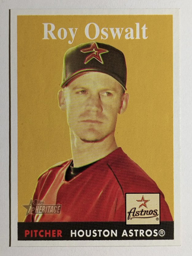 2007 Topps Heritage #423 Roy Oswalt