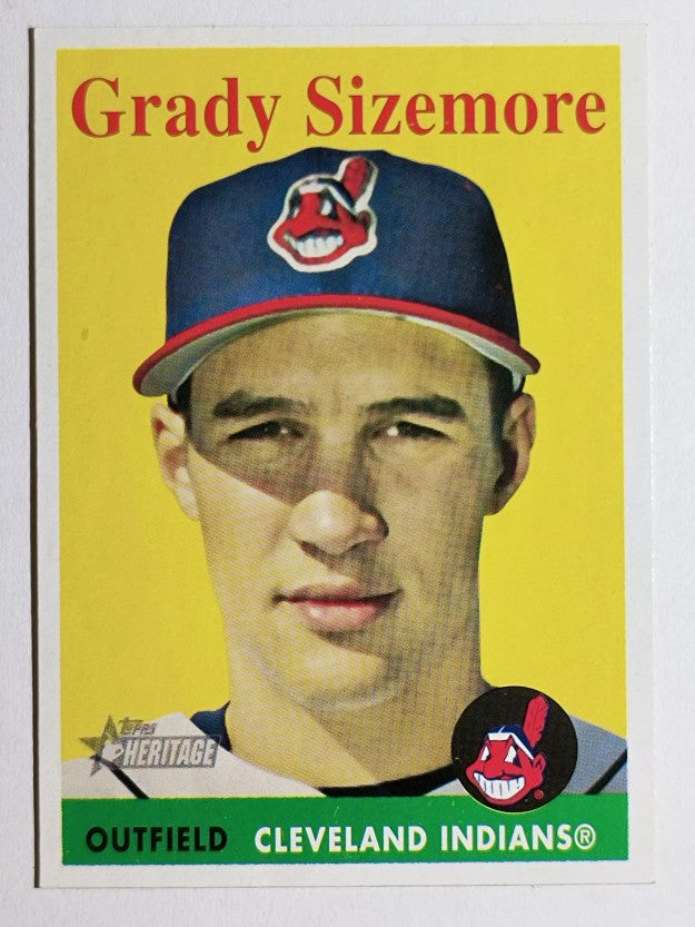 2007 Topps Heritage #424 Grady Sizemore