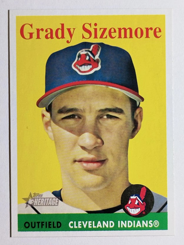 2007 Topps Heritage #424 Grady Sizemore