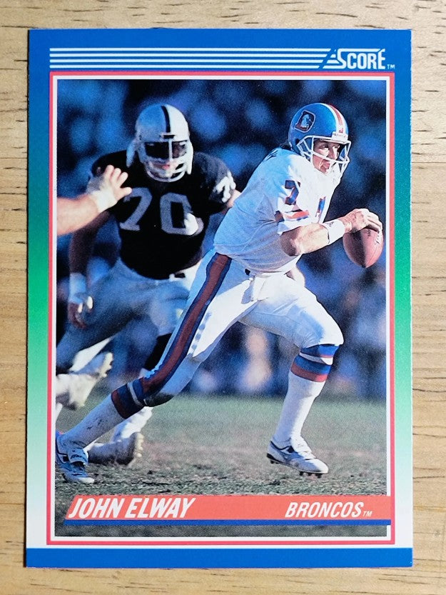 1990 Score #25 John Elway