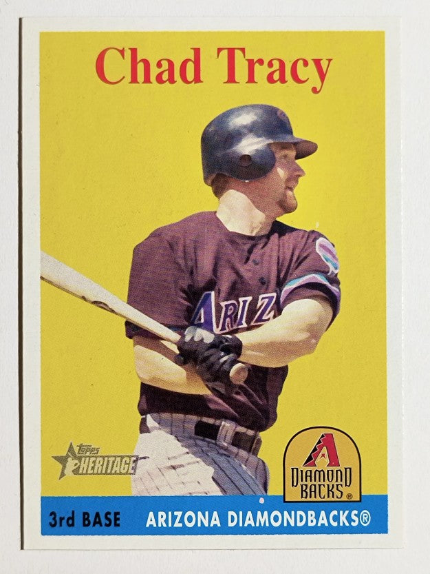 2007 Topps Heritage #426 Chad Tracy