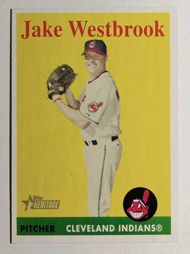 2007 Topps Heritage #439 Jake Westbrook
