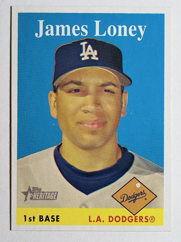 2007 Topps Heritage #441 James Loney