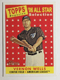2007 Topps Heritage #487 Vernon Wells AS