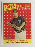 2007 Topps Heritage #487 Vernon Wells AS