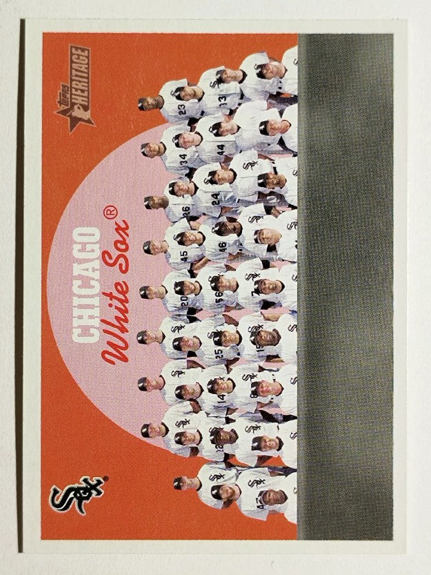2008 Topps Heritage #94 Chicago White Sox GB SP