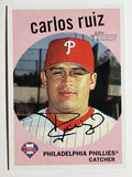2008 Topps Heritage #101 Carlos Ruiz