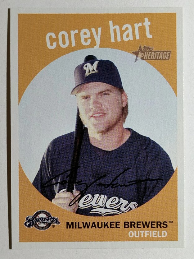 2008 Topps Heritage #112 Corey Hart