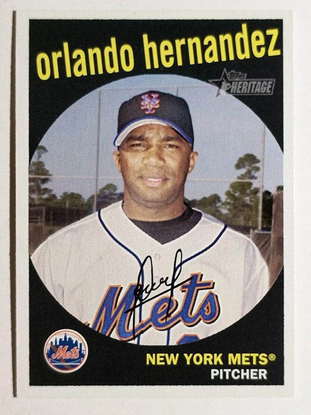 2008 Topps Heritage #113 Orlando Hernandez