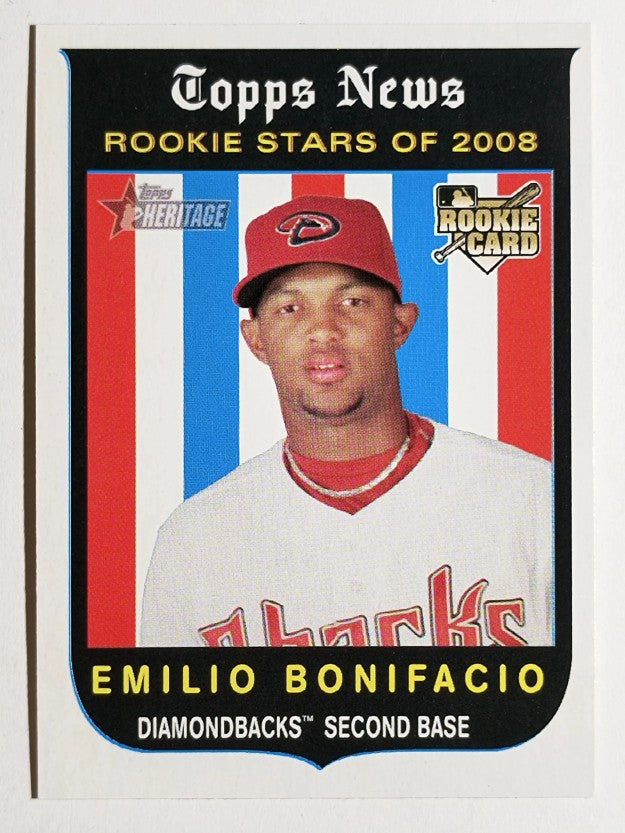 2008 Topps Heritage #118 Emilio Bonifacio RC