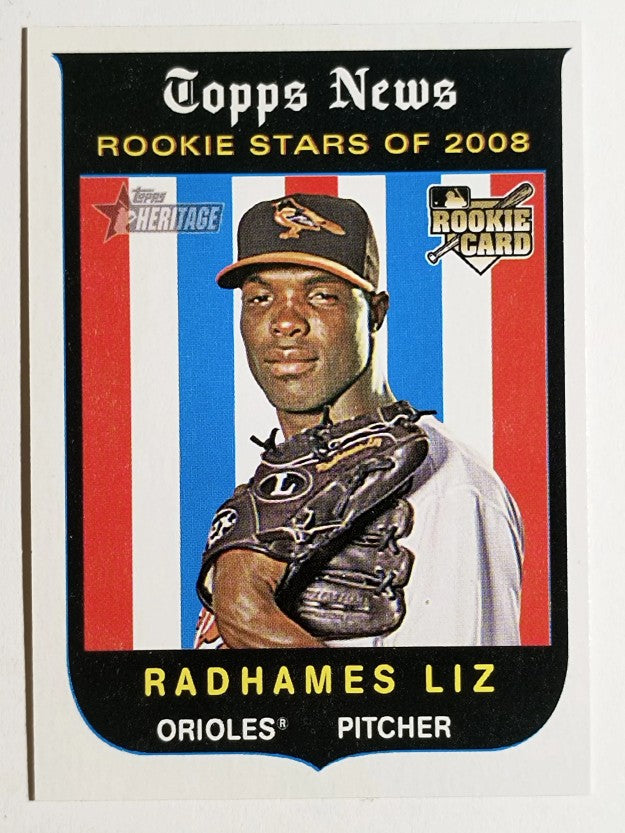2008 Topps Heritage #133 Radhames Liz RC