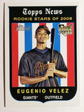 2008 Topps Heritage #145 Eugenio Velez RC