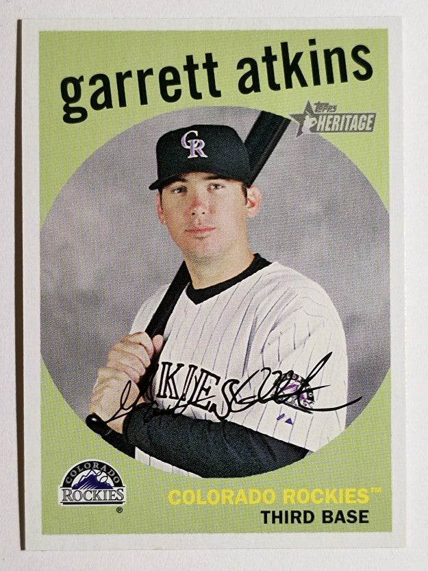 2008 Topps Heritage #162 Garrett Atkins