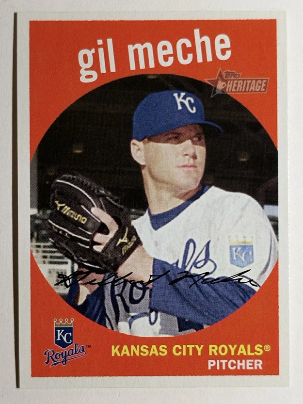 2008 Topps Heritage #164 Gil Meche