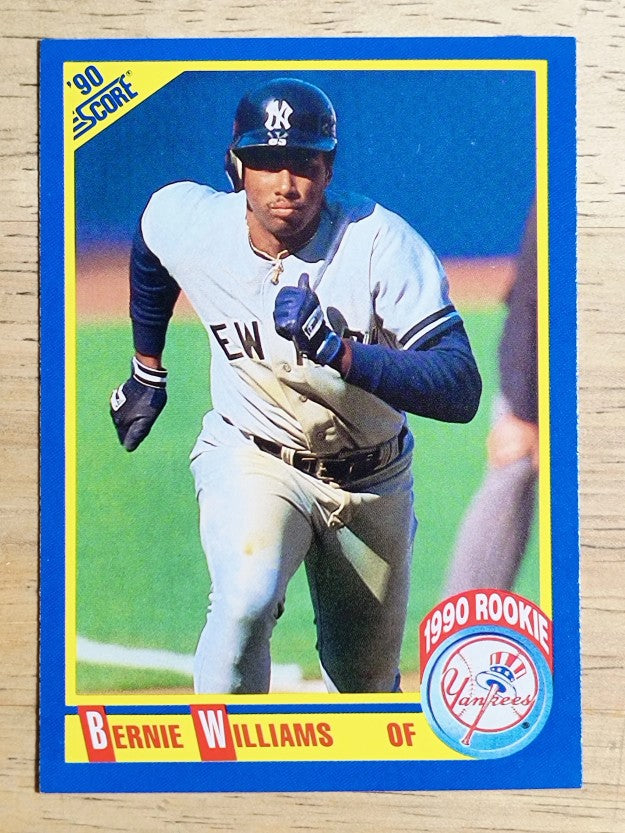 1990 Score #619 Bernie Williams RC