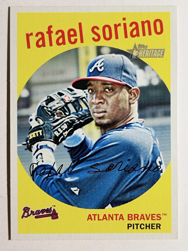 2008 Topps Heritage #218 Rafael Soriano