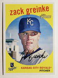 2008 Topps Heritage #239 Zack Greinke