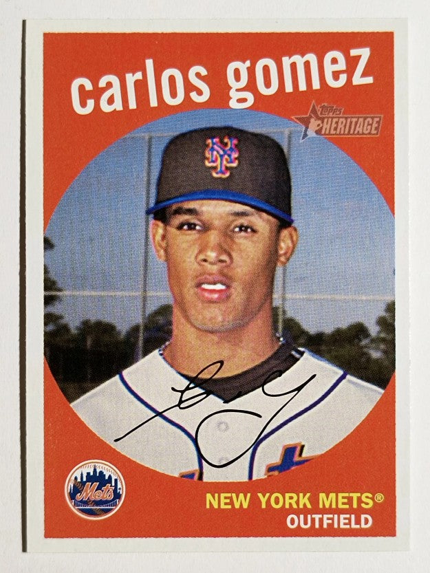 2008 Topps Heritage #240 Carlos Gomez