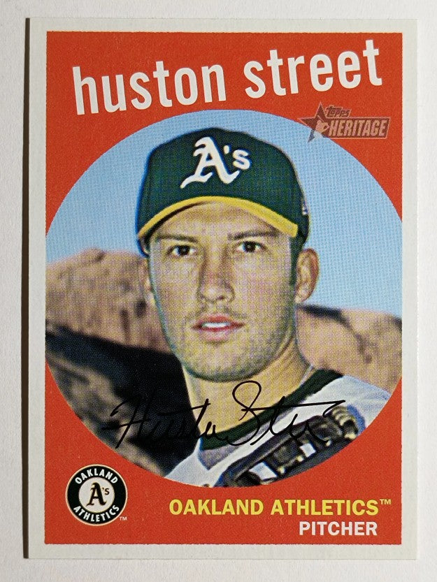 2008 Topps Heritage #242 Huston Street