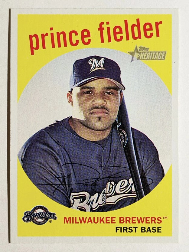2008 Topps Heritage #270 Prince Fielder