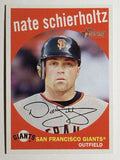 2008 Topps Heritage #280 Nate Schierholtz