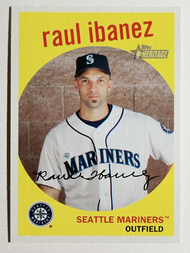2008 Topps Heritage #281 Raul Ibanez