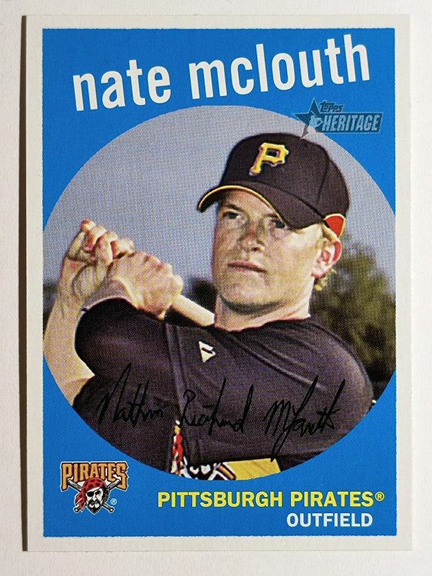 2008 Topps Heritage #290 Nate McLouth