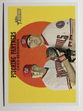 2008 Topps Heritage #291 Matt Chico/Jason Bergmann GB SP