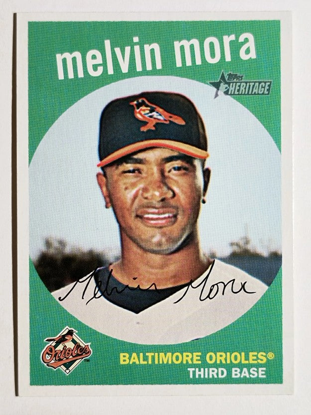 2008 Topps Heritage #316 Melvin Mora