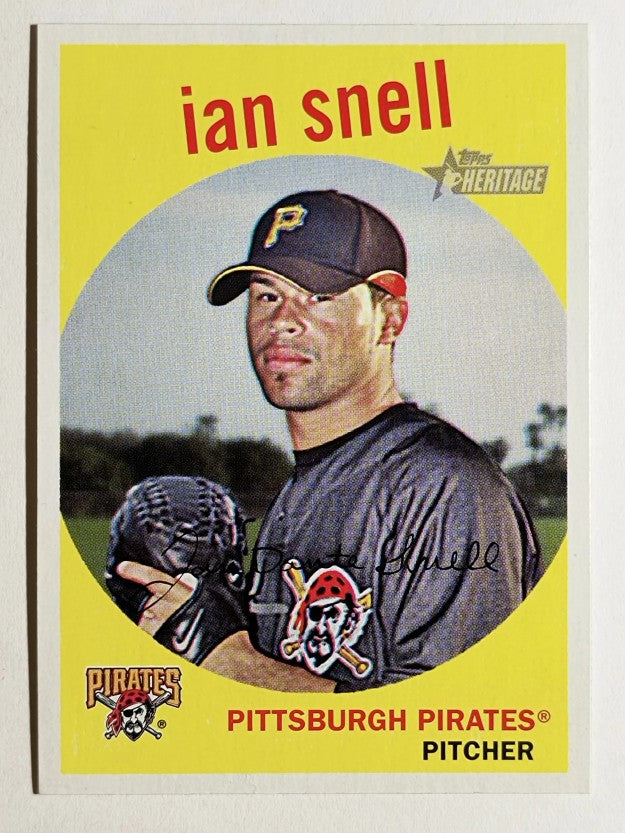2008 Topps Heritage #339 Ian Snell